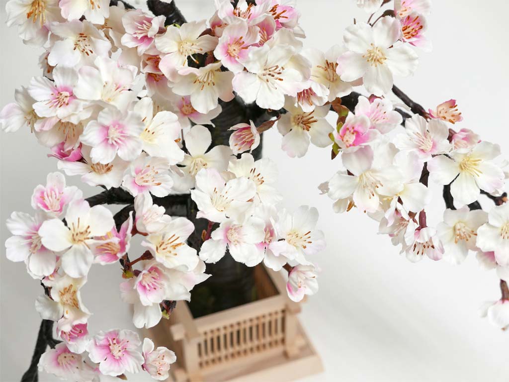 アートフラワーデザイナー菅間薫子先生の大きな桜の木