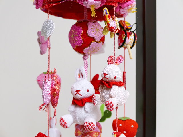 つるし雛 桜うさぎ(小)の通販～選ばれるお店の雛人形